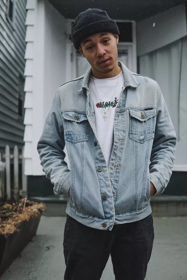 Rapper, beat maker and Let Dreams Be Noticed Records co-founder Kye Clayton lists Nas, Travis Scott and G Herbo amongst his biggest influences. - ANDREW RHODENIZER PHOTO
