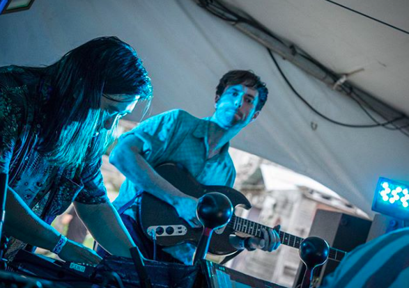 A live shot of Toronto three-piece Absolutely Free, which played Menz as part of Obey Convention (now called EVERYSEEKER Festival). - INSTAGRAM SCREENSHOT