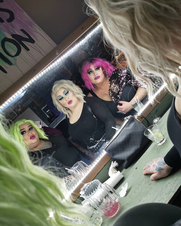 Haus of Jeckyll is a trio of drag queens that regularly performed at Menz. "This was a second home and safe haven for not only us, but a lot of people in our community. Sending so much love and light to our amazing queer community in Halifax," wrote the performers in a Facebook post commemorating the bar. - FACEBOOK SCREENSHOT