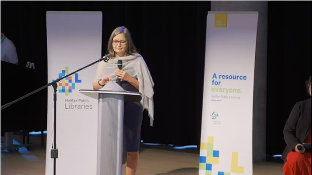 Halifax Public LIbraries CEO Åsa Kachan says the move to eliminate library fines is "long overdue." - YOUTUBE SCREENSHOT