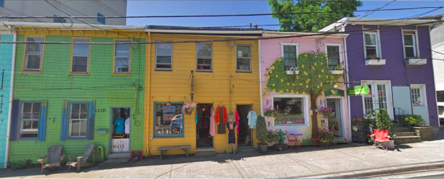 This Queen Street streetscape was on the list for potential heritage protection this year, but its landlord argued against it and won. - HRM