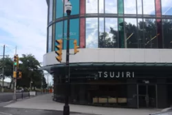 The YMCA isn't open yet but their ground-level tenant Tsujiri is ready to go. - VICTORIA WALTON