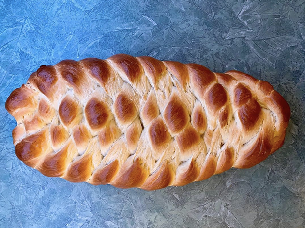 Braided carby goodness is available for pick-up each Friday. - INSTAGRAM