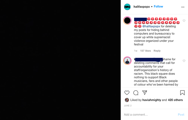 The now-deleted Instagram post that kicked off the controversy.