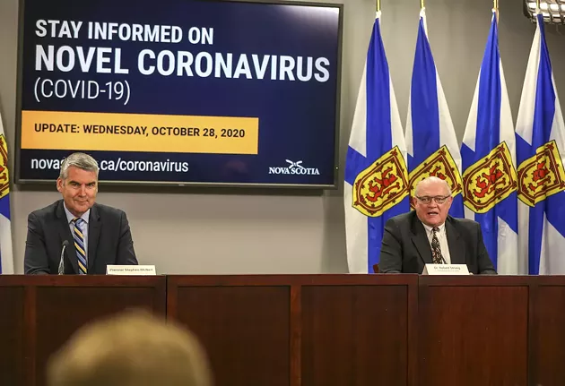 With fears of community spread spreading, today's briefing is more urgent than usual. - COMMUNICATIONS NOVA SCOTIA