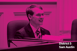 Councillor Sam Austin