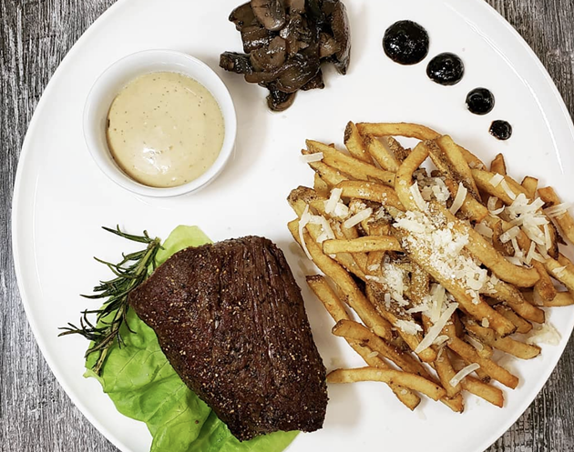 Mabata's steak frites have been unavailable since March. RIP. - MABATA INSTAGRAM