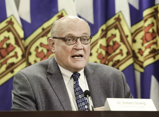 Robert Strang, Nova Scotia's chief medical officer of health and head cheerleader. - COMMUNICATIONS NOVA SCOTIA