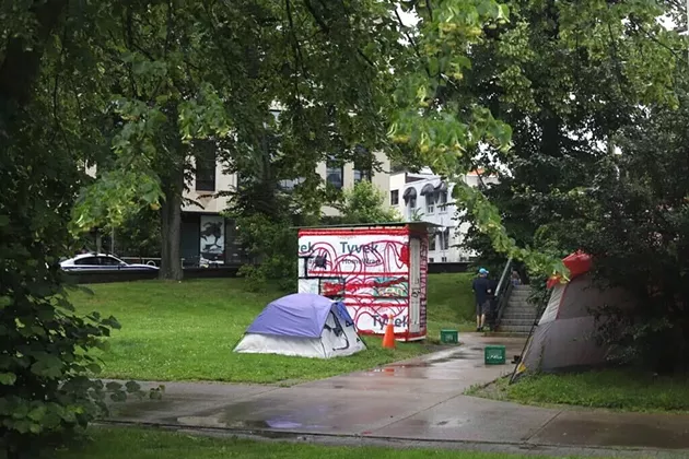 “There's a number of reasons why the shelters might be unoccupied for an hour,” says HMA’s Campbell McClintock. “People go to work, people go on errands.” - THE COAST