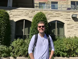 Dalhousie University student Kyle Bell said voting this year was a "nightmare" and he missed on-campus voting. - THE COAST