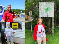 Liberal MPs in Halifax, clockwise from top left, Darren Fisher, Lena Metlege Diab and Andy Fillmore. - CANDIDATES’ INSTAGRAM