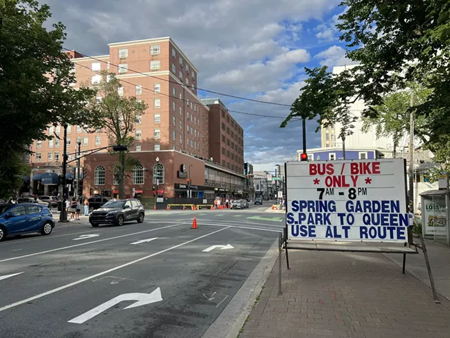 City cancels bus-only pilot on Spring Garden Road 4 days after launch