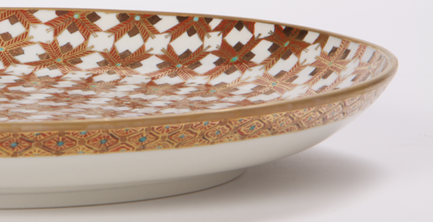 "Warrior" Plate by Gina Etra Stick