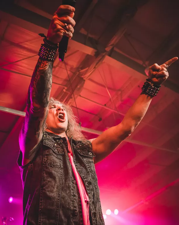 Ralph Saenz (Steel Panther) - ANDREW DONOVAN