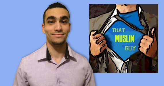 Mohamed El-Attar, 22, creates short, satirical videos in the hopes of countering ignorance and stereotypes about Islam. - COURTESY THE MUSLIM GUY