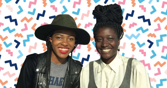 Isabelle Ofume and Shaya Ishaq want to bring you the Two Brown Girls podcast live. - ALLIE GRAHAM
