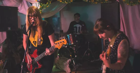 “Good intentions can’t build a community, only people can.” Go see bands like Crossed Wires, above. - DYLAN CHEW