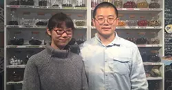 Mengnan Qu and Yu Xia think “learning a craft from a different culture is the best thing.” - AYA AL-HAKIM