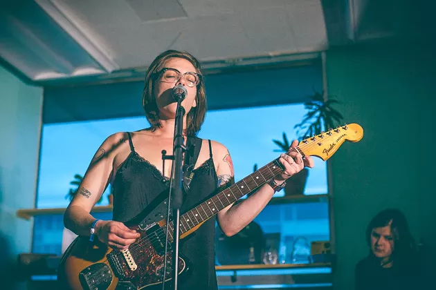 Vulva Culture's Amy Vinnedge, pictured here at the 2015 Halifax Pop Explosion. - LENNY MULLINS