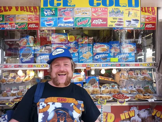 BA and his beloved snacks - LAURA LAFLESHE