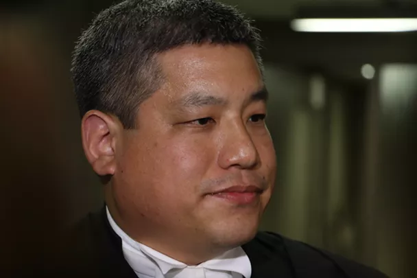 Defence lawyer Eugene Tan. - KIERANN LEAVITT