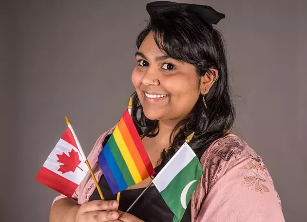Aisha Zaman presents a staged reading of No Treats during Queer Acts. - STOO METZ