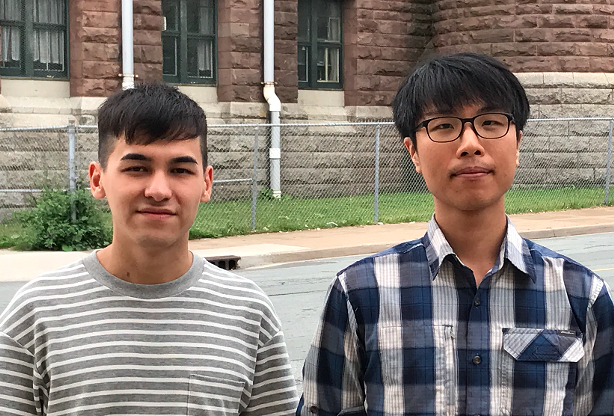 Ben MacLeod and Steven Lee are the brains behind the Halifax Light Rail Alliance. THE COAST - THE COAST