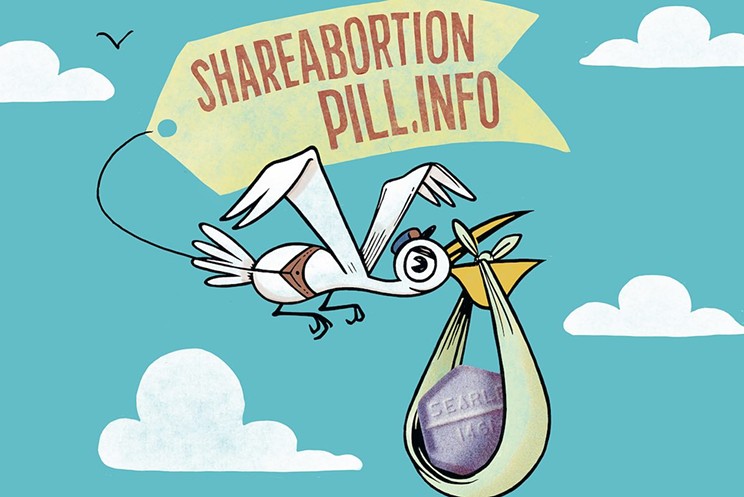 Be sure to tell your friends in the States about shareabortionpill.info during these times straight out of The Handmaid’s Tale.