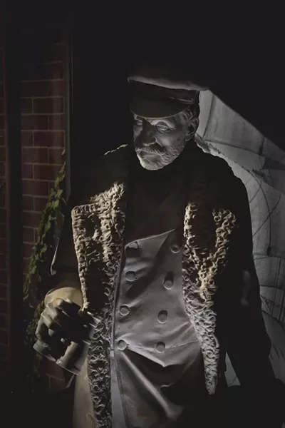James Farquhar’s mortuary statue is displayed in the Maritime Museum of the Atlantic. - DYLAN CHEW