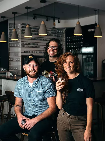 Left to right, Ian Lawson, Matt McGrail, Erica Fraser - ALEXA CUDE