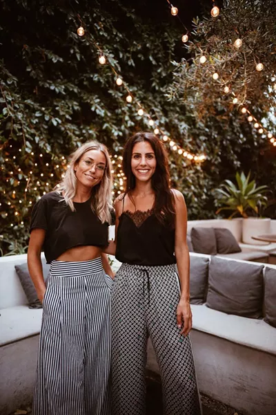 Anna Duckworth (left) and Kate Miller’s Miss Grass aims to embrace and demystify cannabis. - SUBMITTED