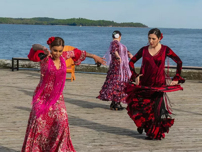 This could be you if you hit up Flamenco Dancing on The Waterfront. - MOF DAIF