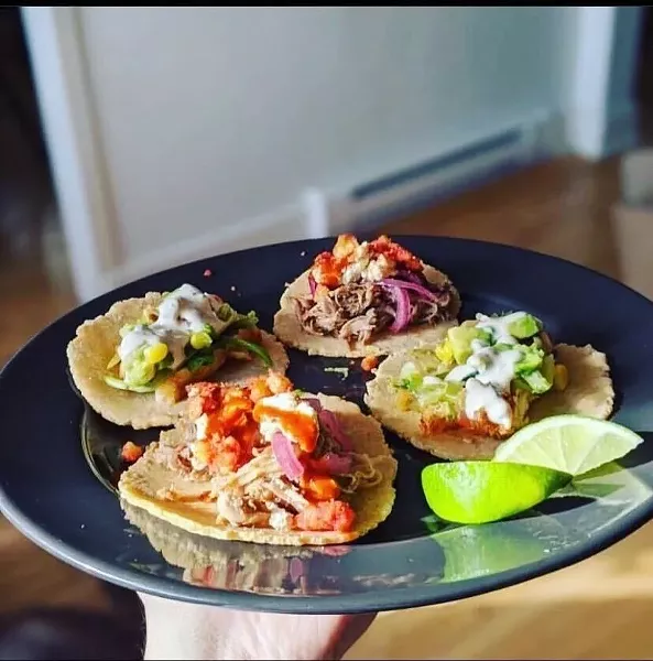 From pollo to carnita and even brussels sprouts, Wave Tacos isn't limited on options. - WAVE TACOS