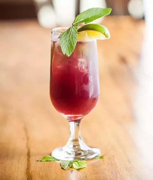 The Blueberry Lavender Mojito will make you forget this summer of rain. - MEGHAN TANSEY WHITTON
