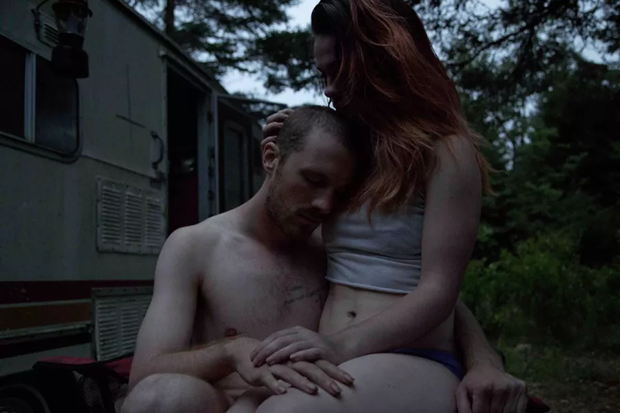 A still from Werewolf, picturing the starring actors. - STEVE WADDEN
