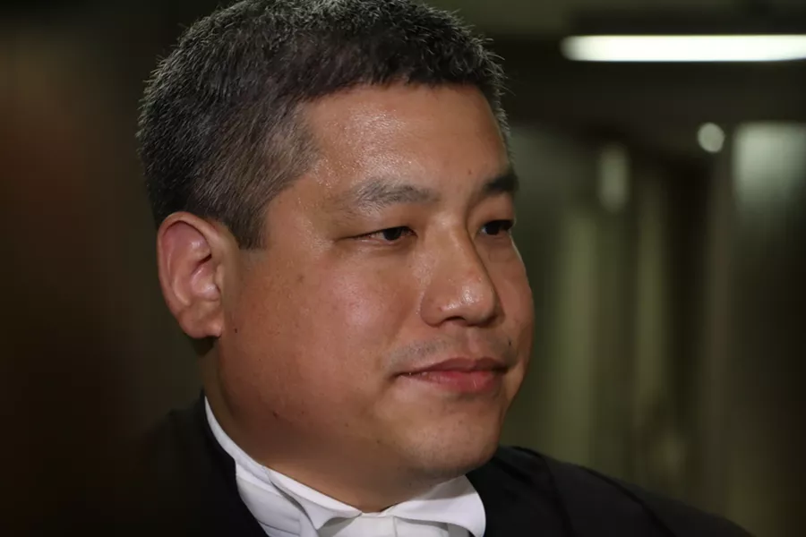 Defence lawyer Eugene Tan. - KIERANN LEAVITT