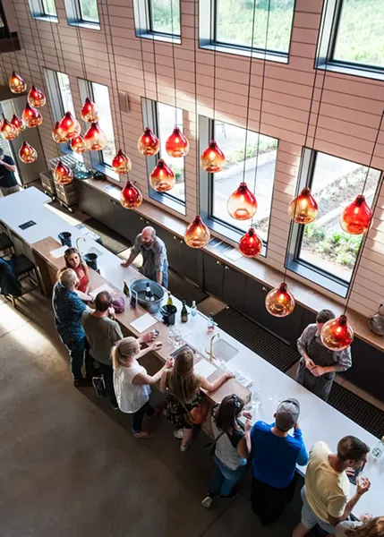 Lightfoot & Wolfville's bright, beautiful tasting room - JESSICA EMIN