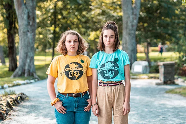 Willa Fisher and Julia Sampson are organizers of Halifax's Fridays for Future strike on September 27. - DANIEL DOMINIC