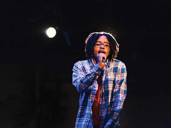 Seth Glasgow (AKA Vadell Gabriel) says "it got really personal" writing album opener "No Game, Part 2." - MEL HATTIE