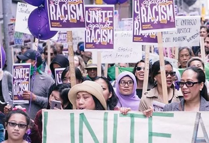 Rally against colonialism and racism on Canada Day, but in a completely COVID-safe way. - MIGRANT RIGHTS NETWORK