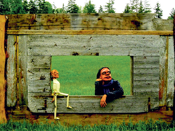 The North Barn Theatre Collective's drive-in puppet theatre melds stories of the land and humanity. - SUBMITTED