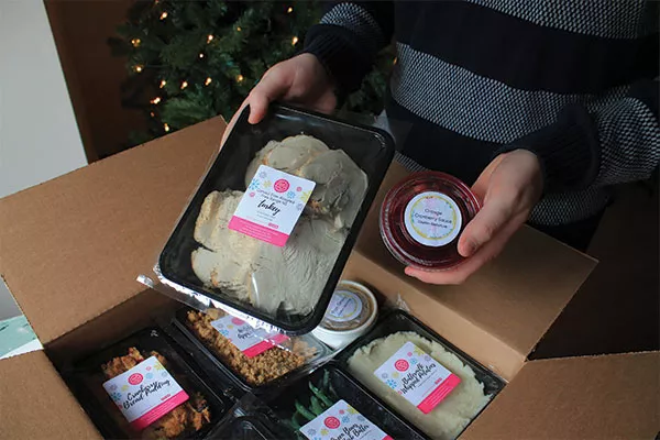 Kitchen Door Catering will deliver a pre-made feast straight to your front door. - SUBMITTED