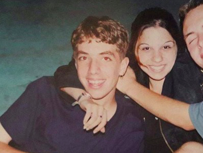 Nathan Doucet and Meghan Sivani-Merrigan in 1997 - MEGHAN SIVANI-MERRIGAN