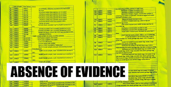 The internal drug exhibit audit concluded that up to half of the CID’s drug vault could not be found. - THE COAST