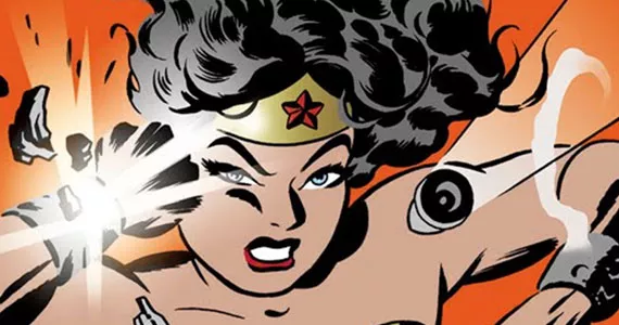 Wonder Woman, kicking ass. - DARWYN COOKE