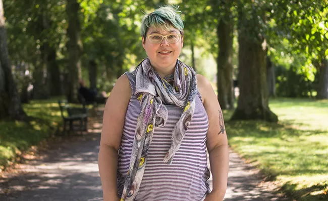 Shannon Hardy knows what it’s like to go through an abortion alone. - IAN SELIG