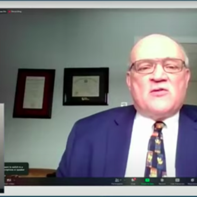 &ldquo;Omicron is forcing us to do things differently, it&rsquo;s a different variant that requires a different response," Dr. Robert Strang said during Thursday&rsquo;s virtual COVID briefing.