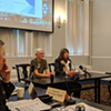 Joanne Bealy and Nancy Hunter (right) present The Coalition to Ban Street Checks’ petition for the province to Halifax’s Board of Police Commissioners. Joanne Bealy and Nancy Hunter (right) present The Coalition to Ban Street Checks’ petition for the province to Halifax’s Board of Police Commissioners.