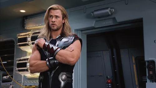 Wow, I bet his muscles are Thor