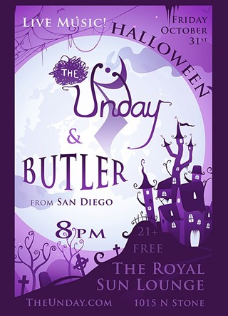 Halloween party with The Unday and Butler (San Diego)